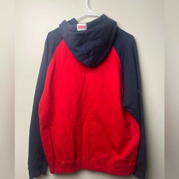 Men's Stitches St. Louis Cardinals Sweatshirt/Hoodie (Size XLarge) Red and Navy - Picture 2 of 5